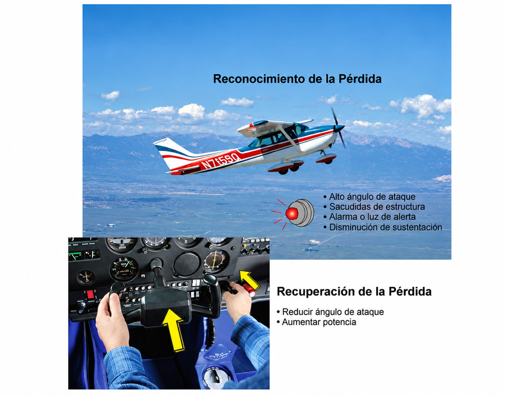 Figura 4-3. Reconocimiento y recuperación de una pérdida.